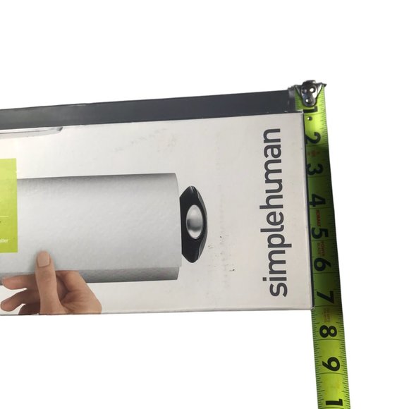 NEW Simple Human Paper Towel Holder, Steel, Wall-Mounted SimpleHuman - Picture 3 of 13